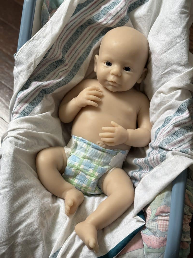 PREORDER NON-REFUNDABLE DEPOSIT: Custom Wyatt Full Body Silicone Boy - Image 2