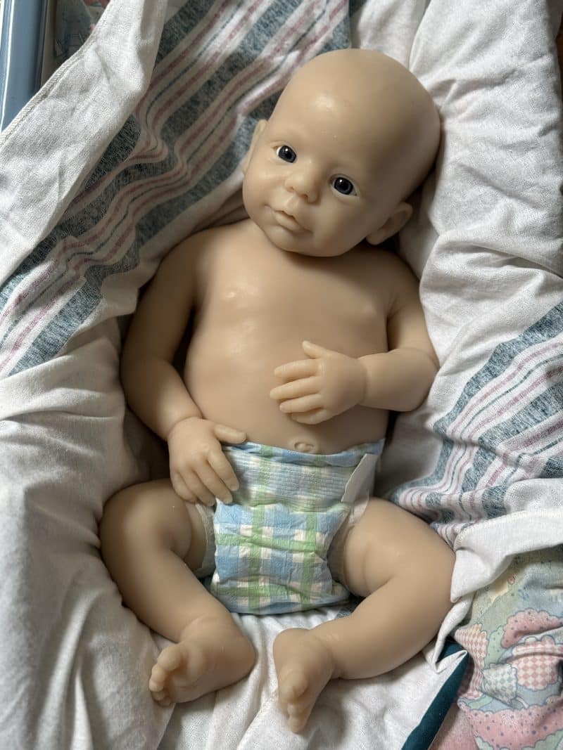 PREORDER NON-REFUNDABLE DEPOSIT: Custom Wyatt Full Body Silicone Boy - Image 3