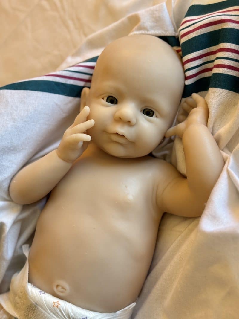 PREORDER NON-REFUNDABLE DEPOSIT: Custom Wyatt Full Body Silicone Boy