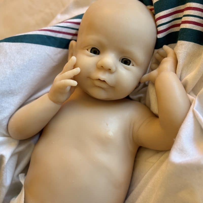 PREORDER NON-REFUNDABLE DEPOSIT: Custom Wyatt Full Body Silicone Boy