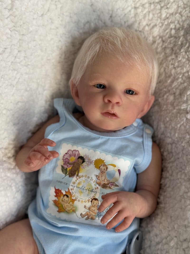 Lil' Jude Reborn with Platinum Blonde Hair - Image 12