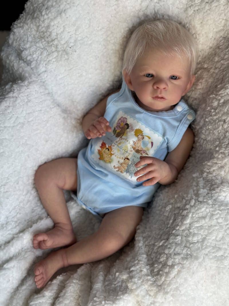 Lil' Jude Reborn with Platinum Blonde Hair - Image 11
