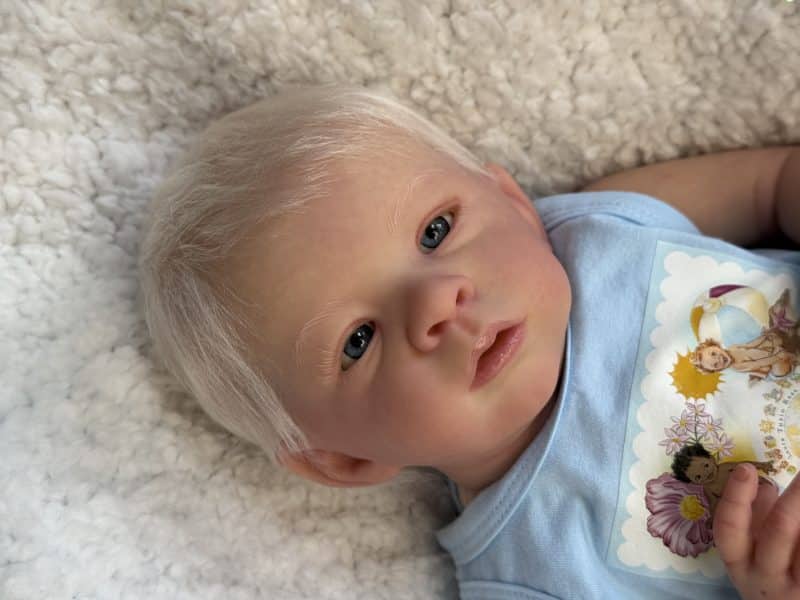 Lil' Jude Reborn with Platinum Blonde Hair - Image 2