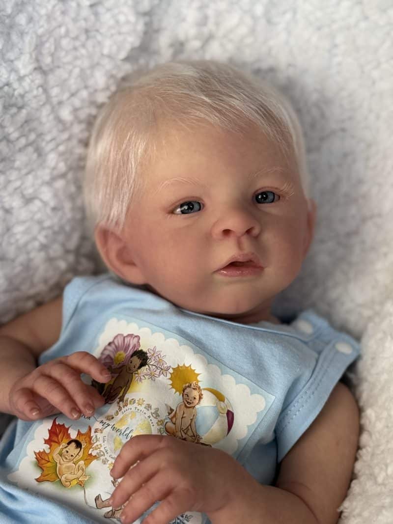 Lil' Jude Reborn with Platinum Blonde Hair