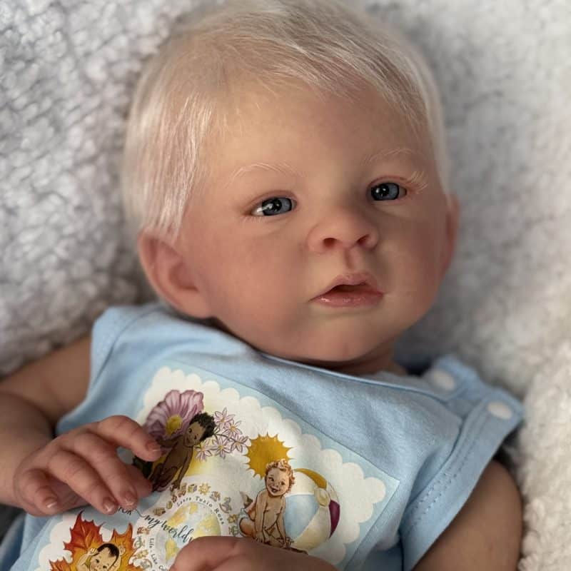 Lil' Jude Reborn with Platinum Blonde Hair