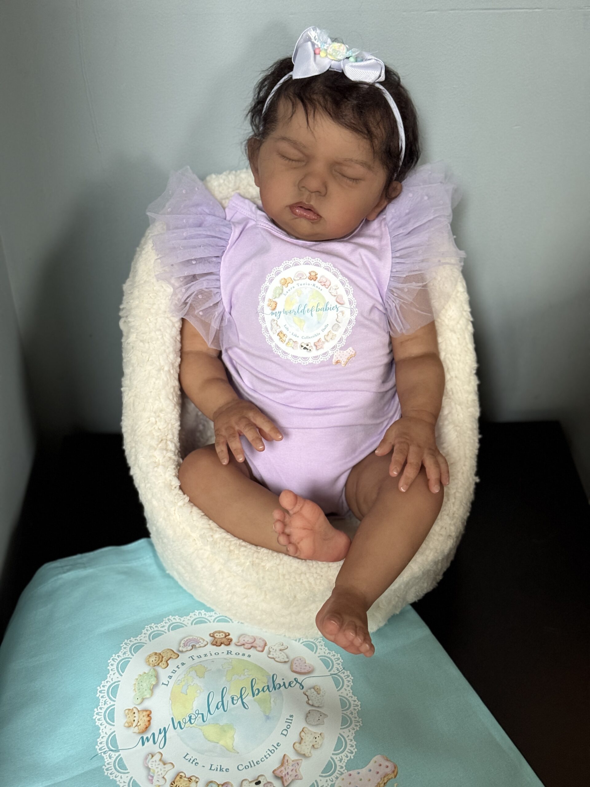 DEPOSIT ONLY... Custom Cameron Asleep in Cloth Body Silicone - Image 7