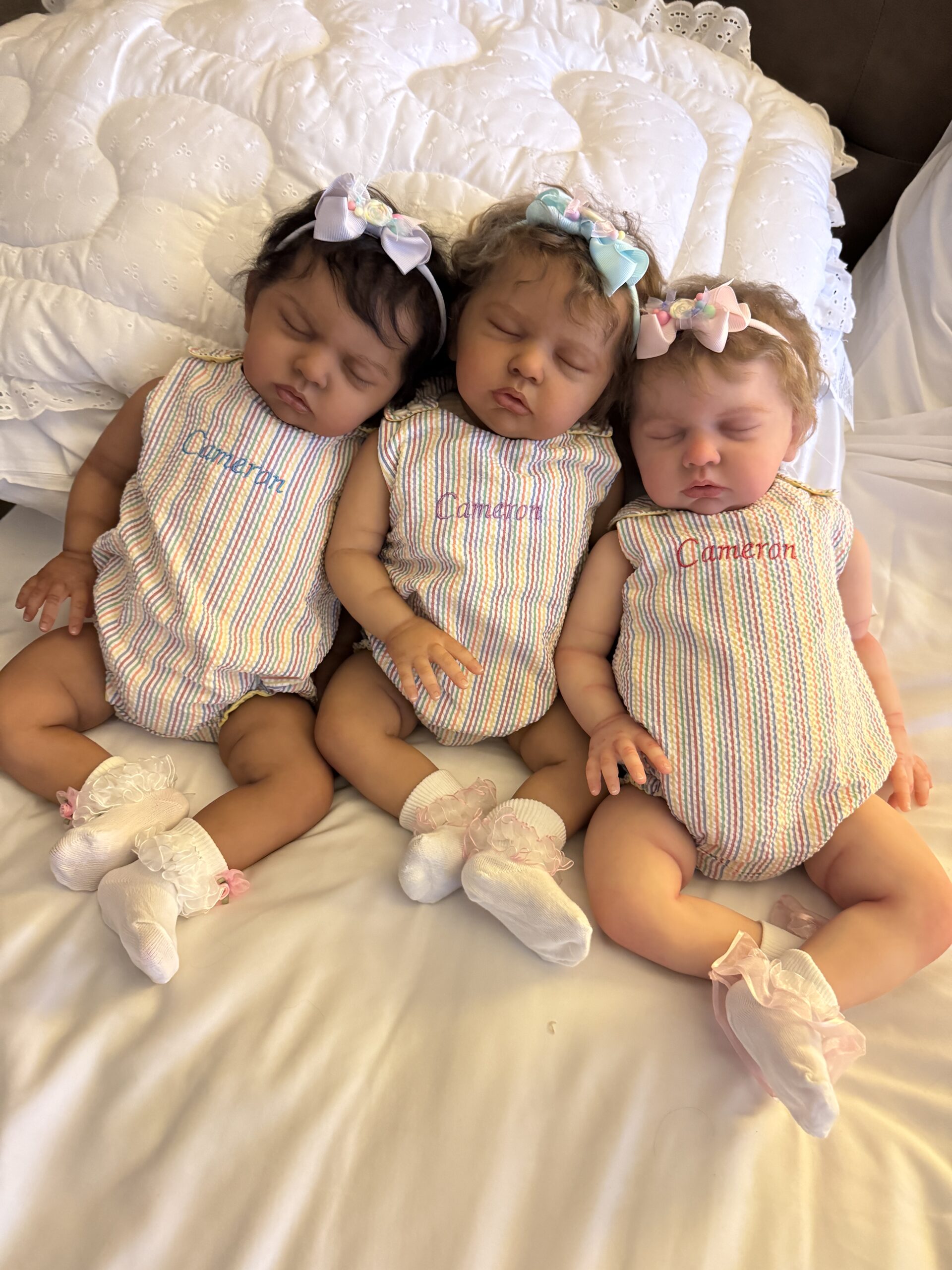 DEPOSIT ONLY... Custom Cameron Asleep in Cloth Body Silicone - Image 8