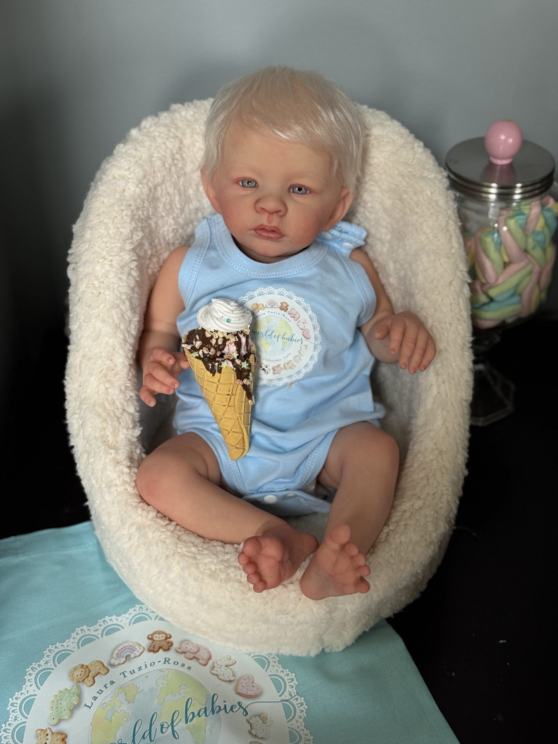 Lil Jude Reborn Vinyl by Laura Tuzio-Ross 2026 - Image 4
