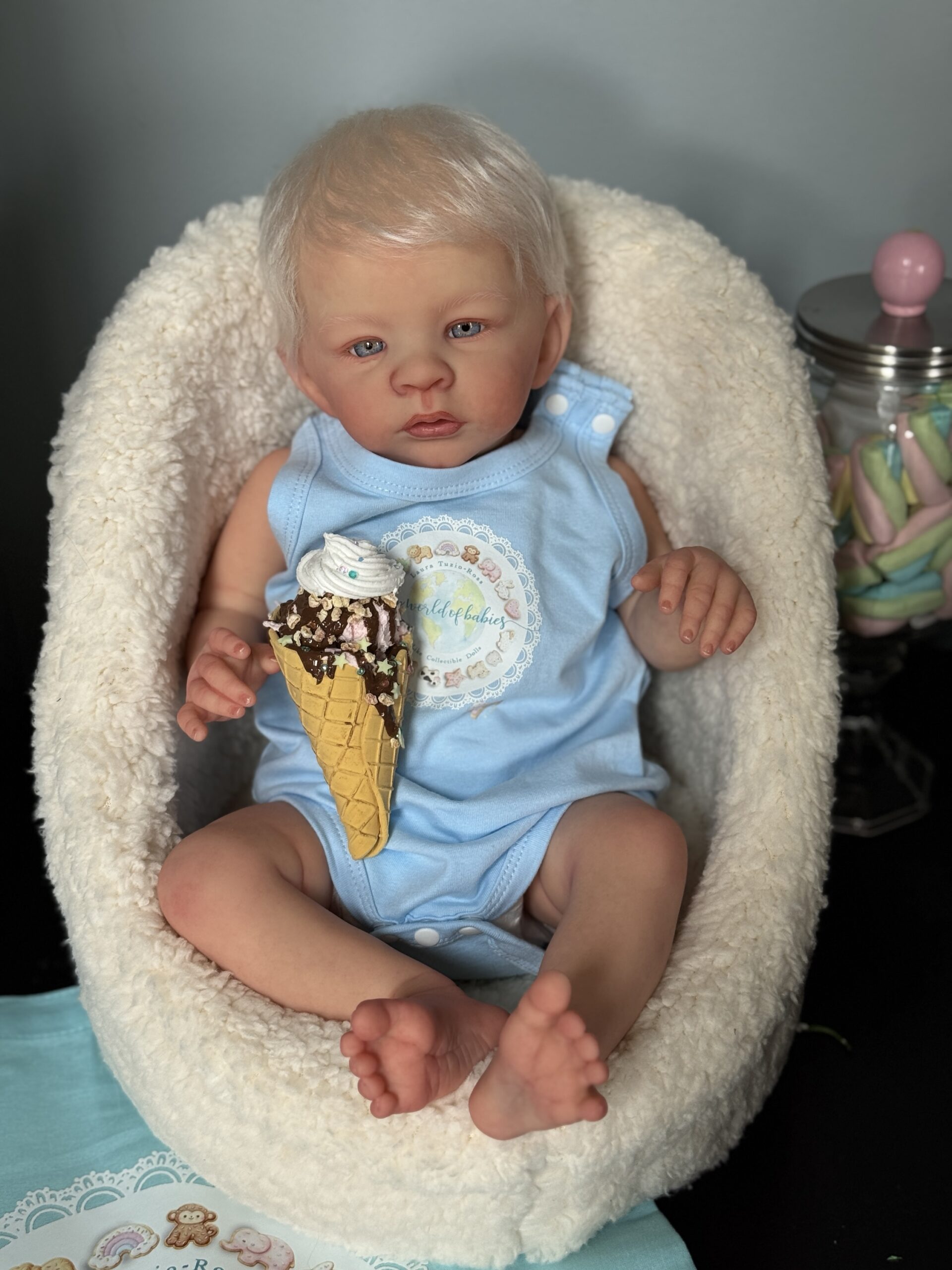Lil Jude Reborn Vinyl by Laura Tuzio-Ross 2026 - My World of Babies