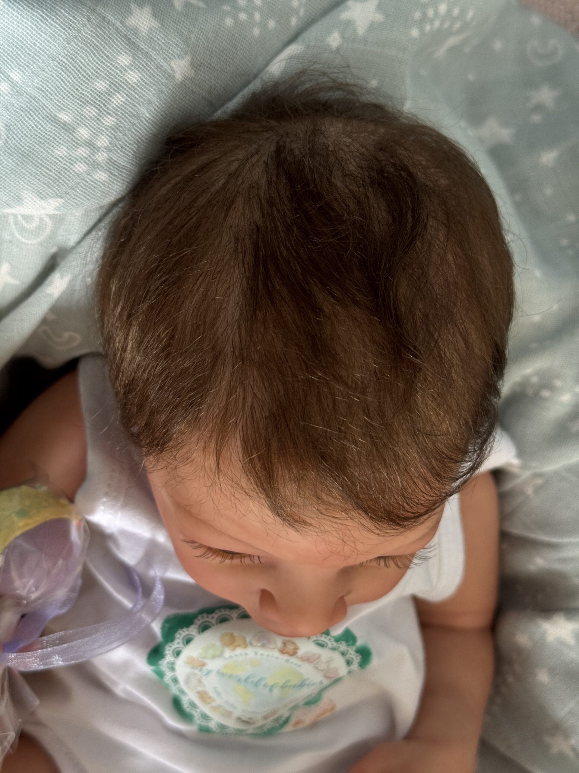 “Warren” reborn brown hair and eyes DOTW Show 2026 - Image 3