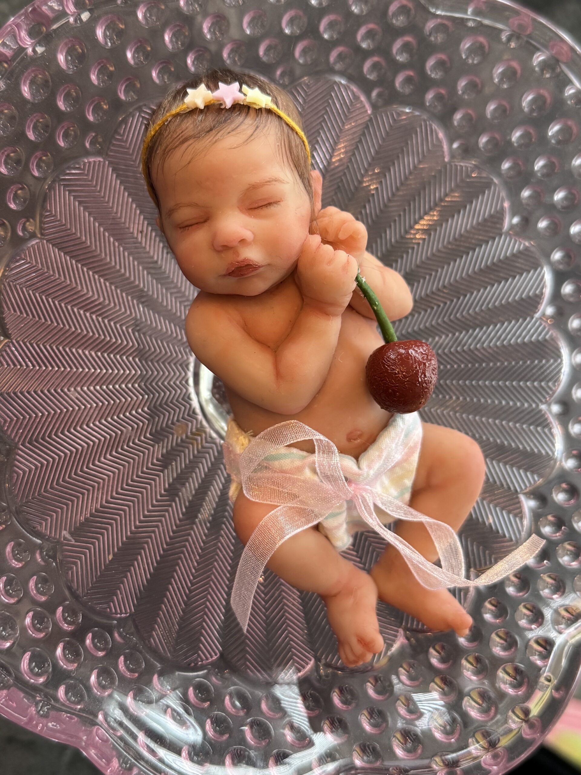 “Madeleine” One of a Kind Miniature in Polymer Clay by Laura Tuzio Ross