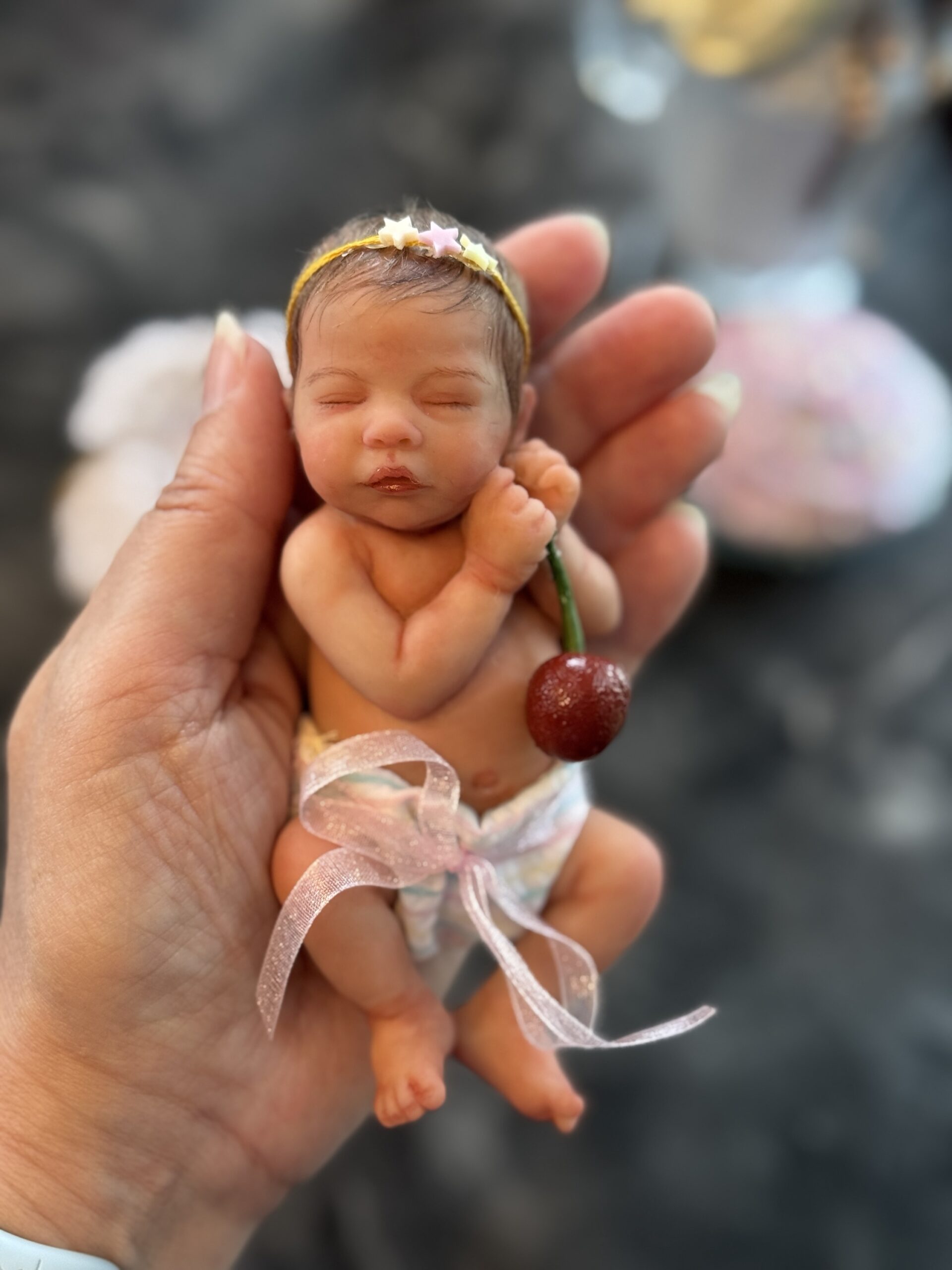 人形 Madeleine HARU Madeleine” One of a Kind Miniature in Polymer Clay by Laura Tuzio